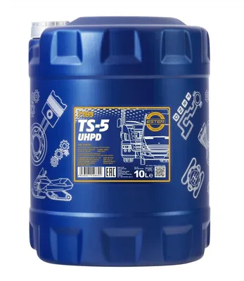 Produktbild von 10 Liter MANNOL 10W-40 TS-5 UHPD CUMMINS CES 20078 Mack EO-M Plus Mack EO-N MAN M 3275-1 CUMMINS CES 20076 MB 228.3 MTU-2 Renault RLD-2 Volvo VDS-3 GLOBAL DHD-1 CUMMINS CES 20077 DDC PGOS 93K215 DQC III CATERPILLAR ECF-1-A CATERPILLAR ECF-2