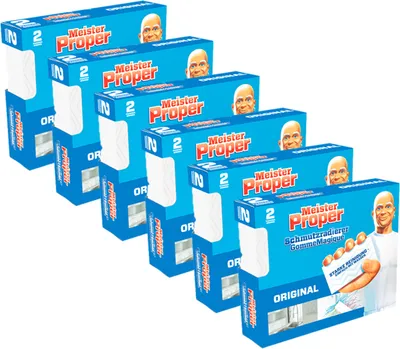 Produktbild von 6 Packungen Meister Proper EXPRESS Schmutzradierer 6 x 2er Pack