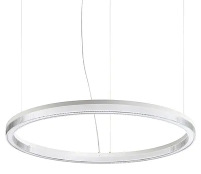 Zdjęcie produktu dla Lampa wisząca LED Ideal Lux 3000 K, biała, IP20, CROWN 339146