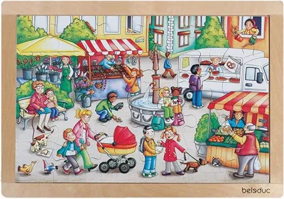 Image de Beleduc Market, 24 pièces, enfants, 3 ans
