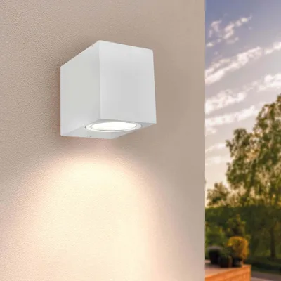 Obrázok produktu pre Stropné svietidlo Ledvion, krytie IP54, 35W, bez žiarovky GU10, biela farba, stmívateľné, 220-240V
