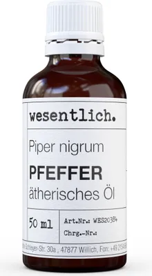 Zdjęcie produktu dla Pieprz 50ml od wesentlich.