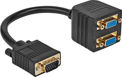 Immagine prodotto di Allteq ALTQ-VGA-2-B-SPLT, VGA, VGA, Oro