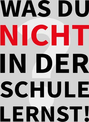 Produktbild von Was Du nicht in der Schule lernst