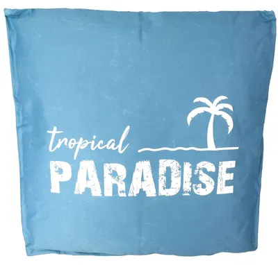 Produktbild von Gartenkissen Tropical Paradise 45x45cm Stuhlkissen wetterbeständig