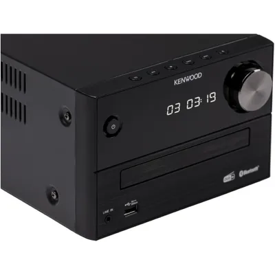 Produktbild von Kenwood M-420DAB, Heim-Audio-Mikrosystem, Schwarz, Ablage, 14 W, 6 Ohm, 10%