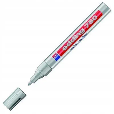 Produktbild von Edding Permanent Lackmarker Silber Künstlerisch Trwały