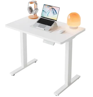 Höhenverstellbarer Schreibtisch 80x48 cm, elektrisch, 4 Speicher