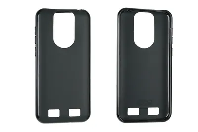 Produktbild von caseroxx Schutz-Hülle TPU-Hülle kompatibel mit PEAQ PSP 500, Gummi Handy Tasche schwarz