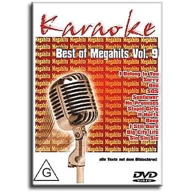 Produktbild von Karaoke-Best Of Megahits Vol.9