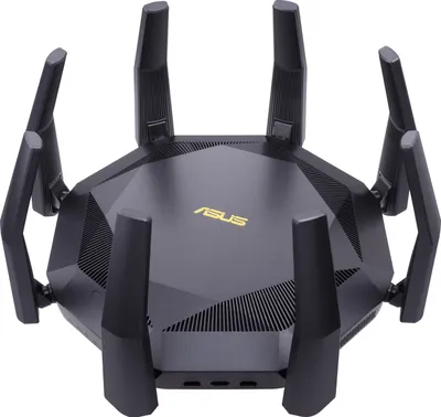 Immagine prodotto di ASUS RT-AX89X - Router wireless a 8 porte - 10GbE - Porte WAN: 2 - Wi-Fi 6 - Dual-band (90IG04J1-BM3010)