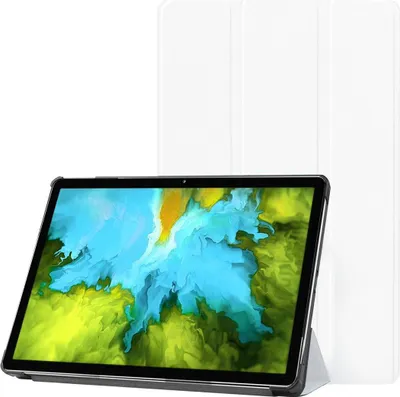 Produktbild von Für Apple iPad PRO 11" 2022 / 2021 / 2020 Smart Cover Polyurethan Schutz Hülle Case Tasche Etui - WEISS