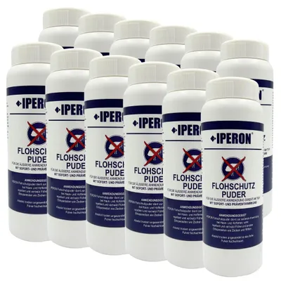 Produktbild von 12 x 100 g IPERON® Flohschutz Puder