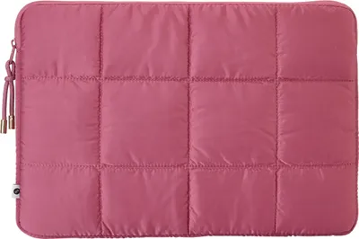 Produktbild von Selencia Puffy Laptop Hülle 15-16 Zoll - Laptop Sleeve - Magenta Fire