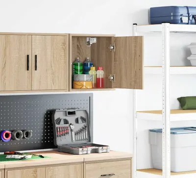 Immagine prodotto di Pensile per Garage Rovere Sonoma in Legno Multistrato