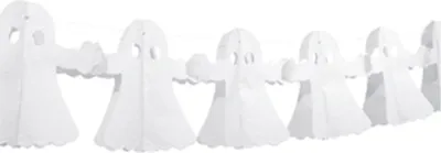 Image de pendelgespenster 4 mètres papier/coton blanc