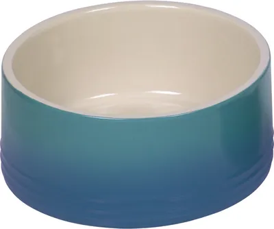 Zdjęcie produktu dla Miska ceramiczna Nobby Gradient niebieska, wymiary: 18 x 7 cm