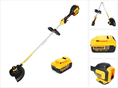 Obrázek produktu pro Akumulátorový vyžínač Dewalt DCM 561 PBS 18 V Brushless Li-Ion s dělenou hřídelí + 1x DCB 182 18V - 4 Ah Li-Ion akumulátor - bez nabíječky