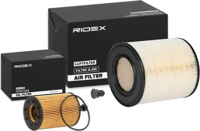 Produktbild von RIDEX Filterset Inspektionspaket Filtersatz für AUDI A6 Avant (4F5, C6) A6 Limousine (4F2, C6)