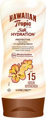 Produktbild von Hawaiian Tropic Silk Hydration Protective Sun Lotion Spf15 180ml