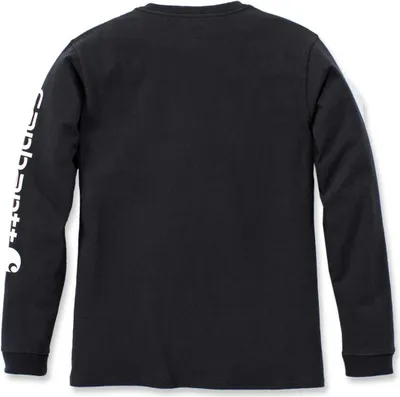 Produktbild von CARHARTT Bekleidung Carhartt Longsleeve Schwarz Schwarz Größe