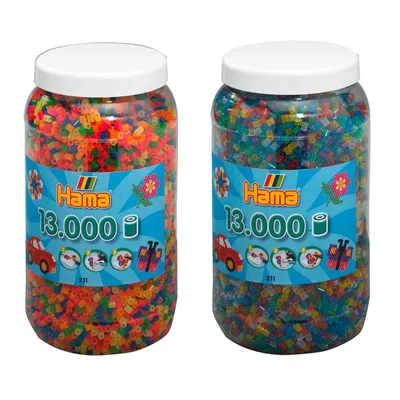Produktbild von Hama TW10377703 Bügelperlen 2er Set (2 Dosen)