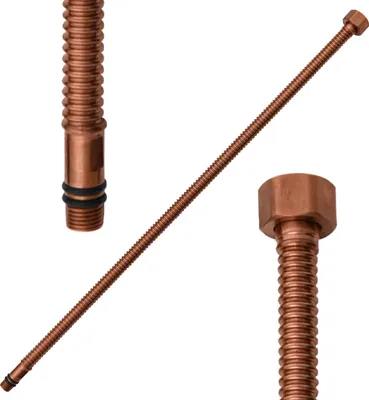Image de Tuyau flexible (soufflet), rose doré - brossé IT0438ZRK, RAV Slezák