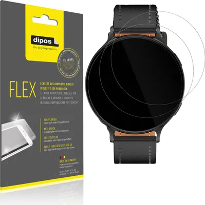 Image de 2x Film de protection d'écran pour Pireware Nano Smartwatch, recouvre 100% de l'écran, dipos Flex