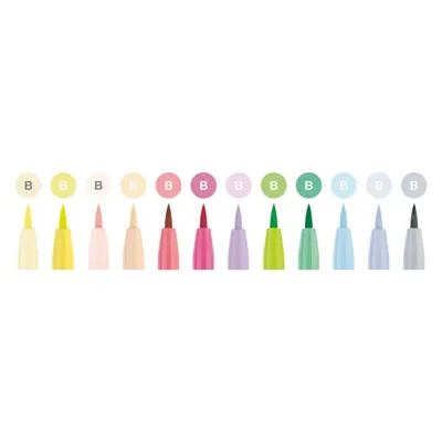 Image de Faber-Castell 267420 FABER-CASTELL Tuschestift Pitt Artist Pen B 12er Paste