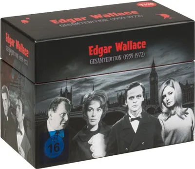 Produktbild von Edgar Wallace Gesamtedition (1959-1972) [33 DVDs]