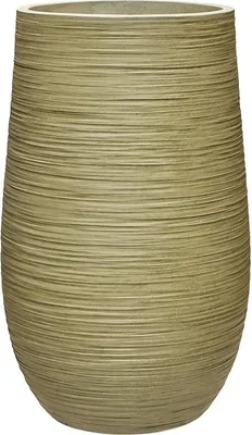 Produktbild von Baq Pflanzkübel Dünengrün, Durchmesser 35 cm, Höhe 55 cm, Öffnung 27 cm