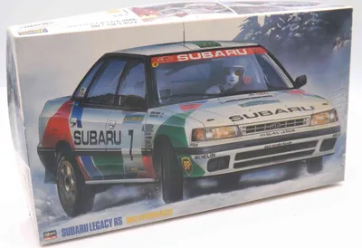 Produktbild von HobbyKits 25004 Subaru Legacy RS 1992 Swedish Rally Bausatz Modell 1:24 in