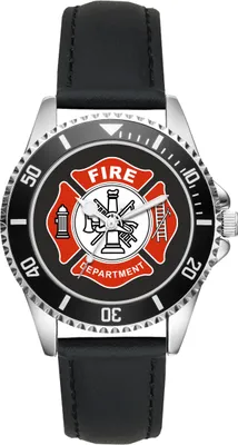 Produktbild von Feuerwehrmann Feuerwehr Geschenk Zubehör Uhr L-1162