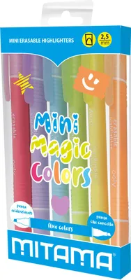 Immagine prodotto di Mitama Cancellabile pz.6 evidenziatore 6 pz Multicolore