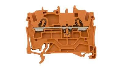 Obrázek produktu pro Přes svorku 2-vodič, TS 35 - Průchozí svornice 5,2mm 24A 2002-1202