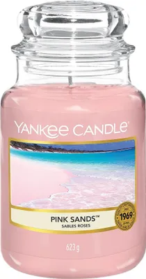 Produktbild von Yankee Candle Świeca zapachowa duży słój Pink Sands, 623 g