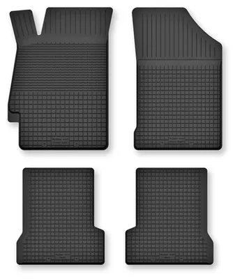 Image de Tapis de sol en caoutchouc pour Honda Prelude V 1996-2001 (coupé) – 4 pièces, noirs, semi-universel, adapté