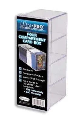 Obrázek produktu pro Čtyřkomorový box na karty Ultra Pro