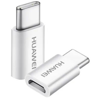 Obrázok produktu pre Huawei Originál MicroUSB na USB-C Adaptér - Biela KP31225