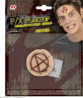 Produktbild von FX Make-up Halloween| Anarchie Symbol