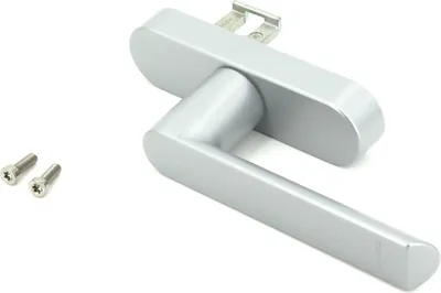 Produktbild von Schüco Fenstergriff Drehgetriebe Aluminium silber, 269509 (Nachfolger von 214785)