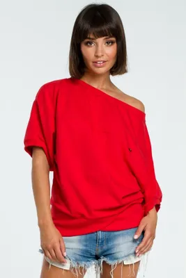 Obrázok produktu pre BeWear Dámska blúzka Pangi B079 červená L/XL