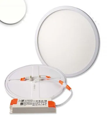 Zdjęcie produktu dla Downlight LED Flex 23W, pryzmatyczny, 120°, wycięcie 50-210mm, neutralny biały, ściemnialny