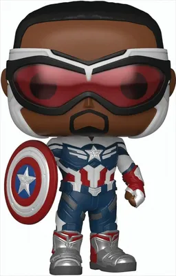 Image de Funko Le Faucon et le Soldat de l'Hiver POP ! Vinyl Figur Captain Falcon 9 cm FK51630