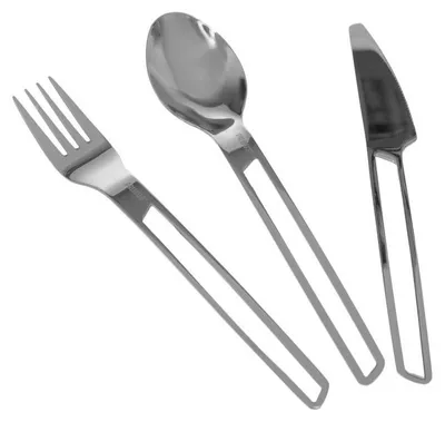 Produktbild von Primus Leisure, Edelstahl, utensil Set, Blau, Edelstahl, 185 mm, 80 g, 3 Stück(e)