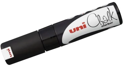 Produktbild von Uni-Ball ChalkGlass PWE-8K, Schwarz, Meißel, 1 Stück(e)