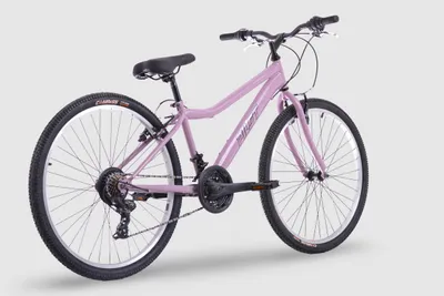 Produktbild von Pilot Bike 26 Zoll, Mountainbike MTB Damen Fahrrad Shimano 21 Gang Tiefeinsteiger Jugend Mädchen Fahrrad Pink