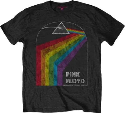 Zdjęcie produktu dla Pink Floyd Dark Side of the Moon 1972 Tour Black L Koszulka