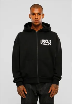 Image de Mr. Tee Upscale Studios Ultra Heavy Oversize Zip Jacket noir - XXL