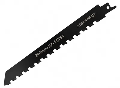 Produktbild von Reciprozagenblatt, Hartmetallzähne, 240 mm, für Renovierung